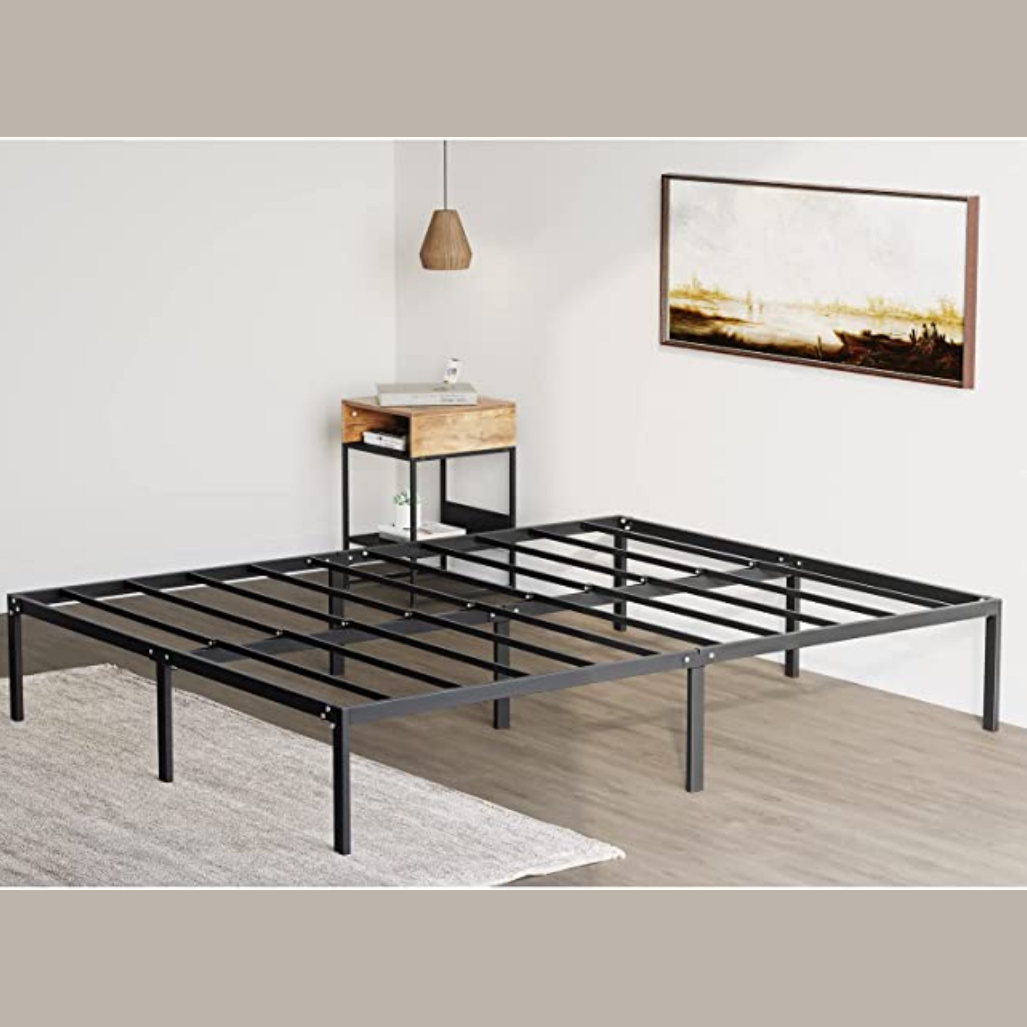 Alwyn Home Stainless Steel Bed Frame Wayfair