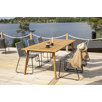 scandinavian wooden dining set