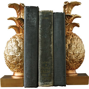 Gustave Resin Decorative Book Ends (Set of 2)