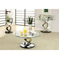 Glass Coffee And End Table Set - Ashley T141 13 Dempsey Metro Modern 3 Pc Table Set Features Chrome Color Legs And Clear Beveled Glas 3 Piece Coffee Table Set Coffee Table Coffee Table Setting : Glass coffee table sets allow you to add fragility to your room easily.