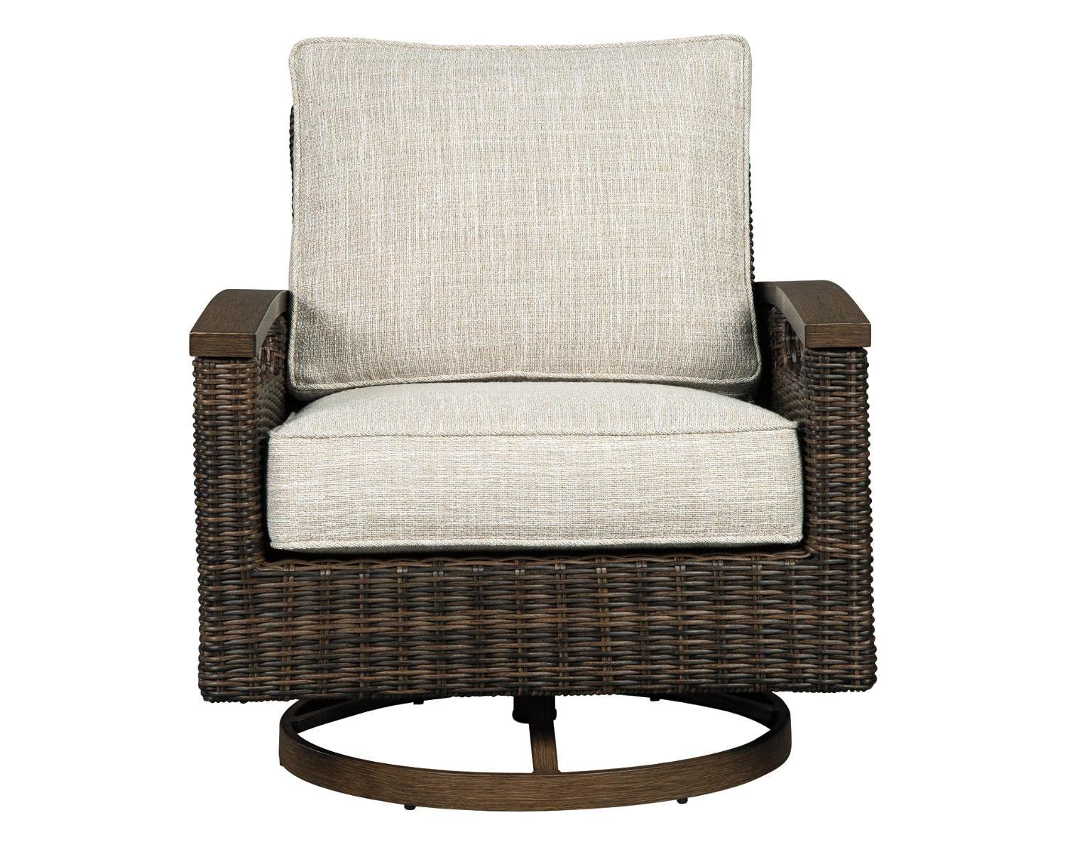 Highland Dunes Estill Swivel Patio Chair with Cushions & Reviews Wayfair