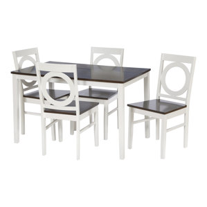 Black And White Dining Room Sets white kitchen & dining room sets you'll love | wayfair Black And White Dining Room Sets white kitchen & dining room sets you'll love | wayfair