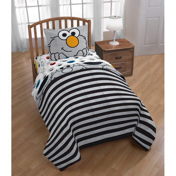 Sesame Street Hip Elmo Reversible Comforter Set Wayfair