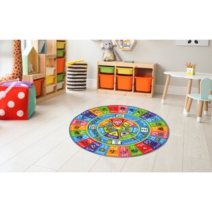 ALAZA Hipster Animals Alphabet ABC Area Rug for Living Room Bedroom 5'3 x 4' 