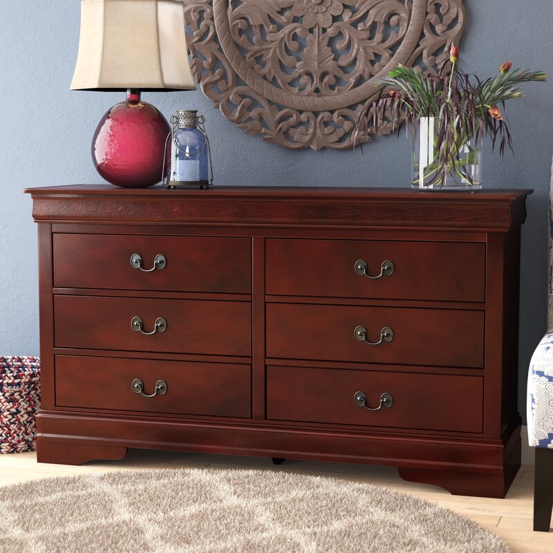 Darby Home Co Oldbury 6 Drawer Double Dresser Reviews Wayfair