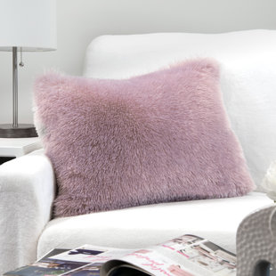 2 x rempli Heather velours avec Diamants Doux Épais Matelassé coussins 22 /"