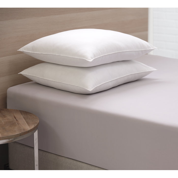 Alwyn Home Salome Medium Polyester Standard Bed Pillow Wayfair