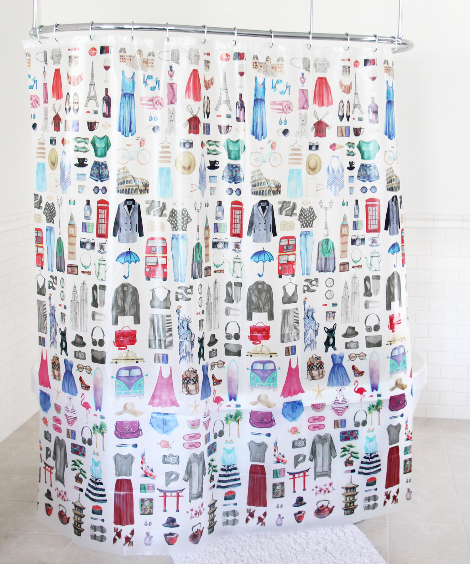 shower curtain for travel trailer 36 x 72