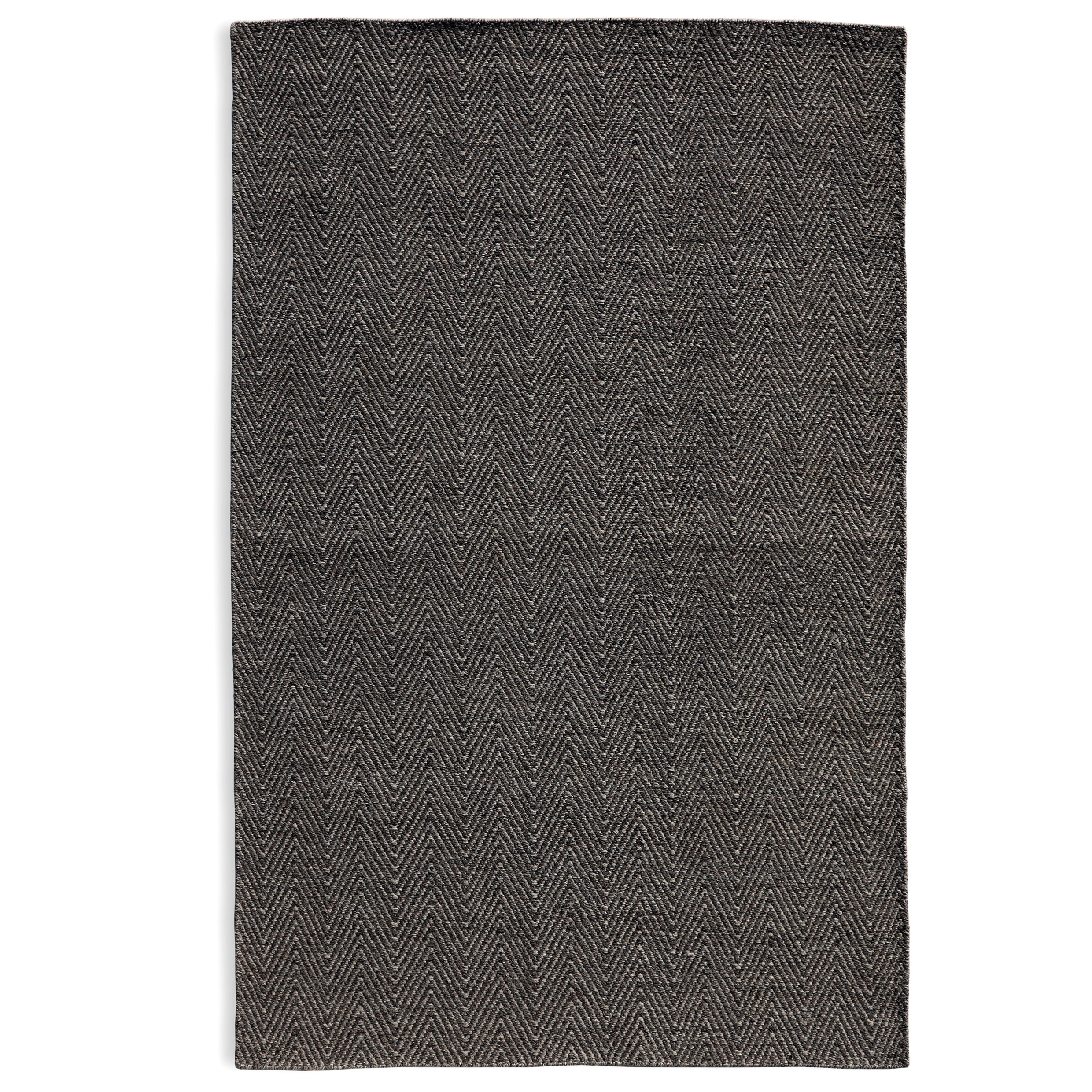 Tufty Home Handmade Flatweave Wool Gray/Dark Gray Rug Wayfair