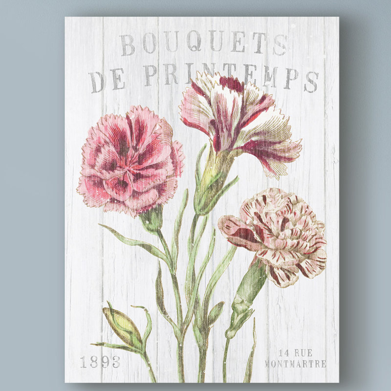 East Urban Home Fleuriste Paris Iv Acrylic Painting Print On