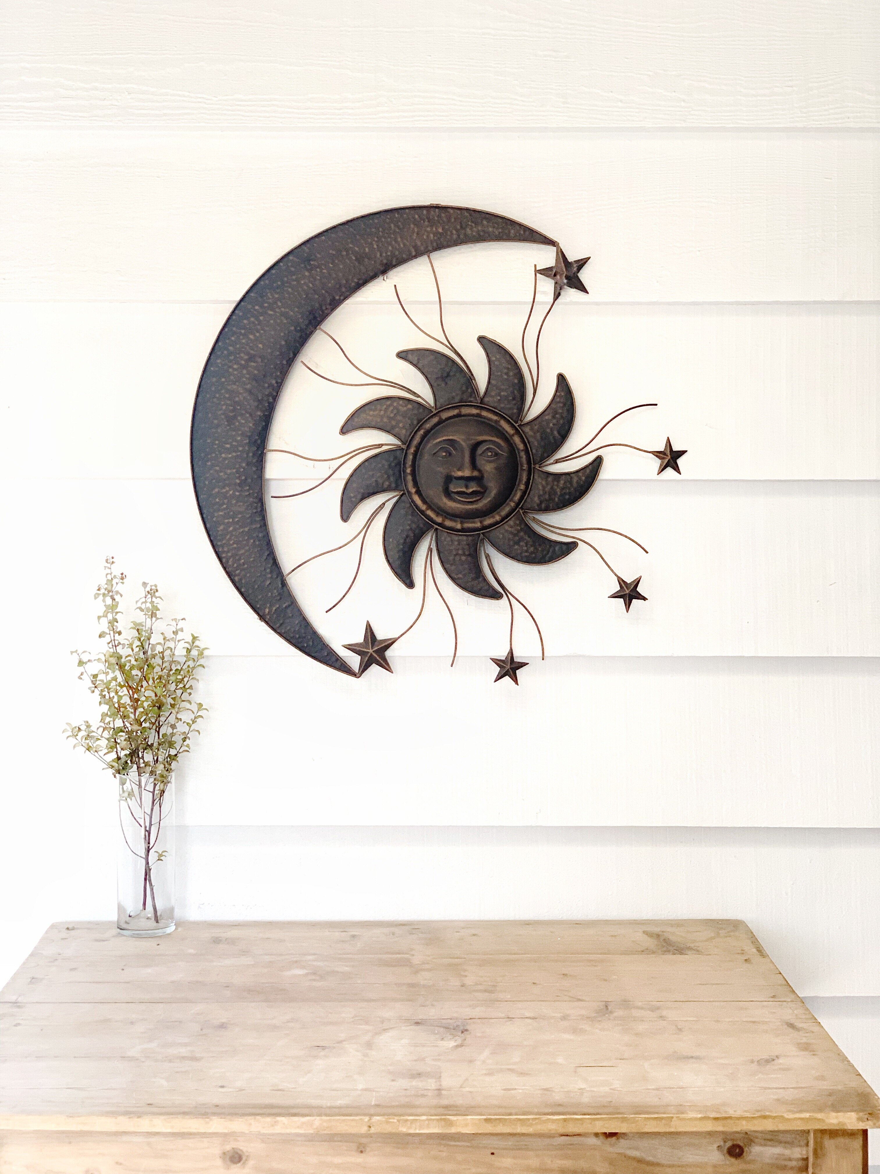 Ebern Designs Sun Moon And Stars Wall Decor Reviews Wayfair