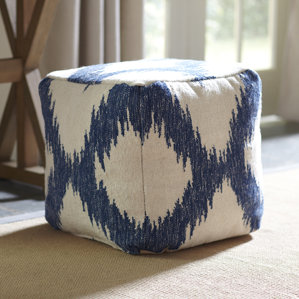 Hanley Ikat Pouf by Birch Lane?