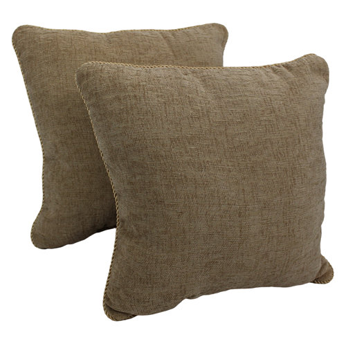 Red Barrel Studio Sakai Corded 2 Piece Chenille Throw Pillow