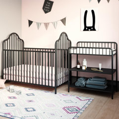 black crib furniture sets