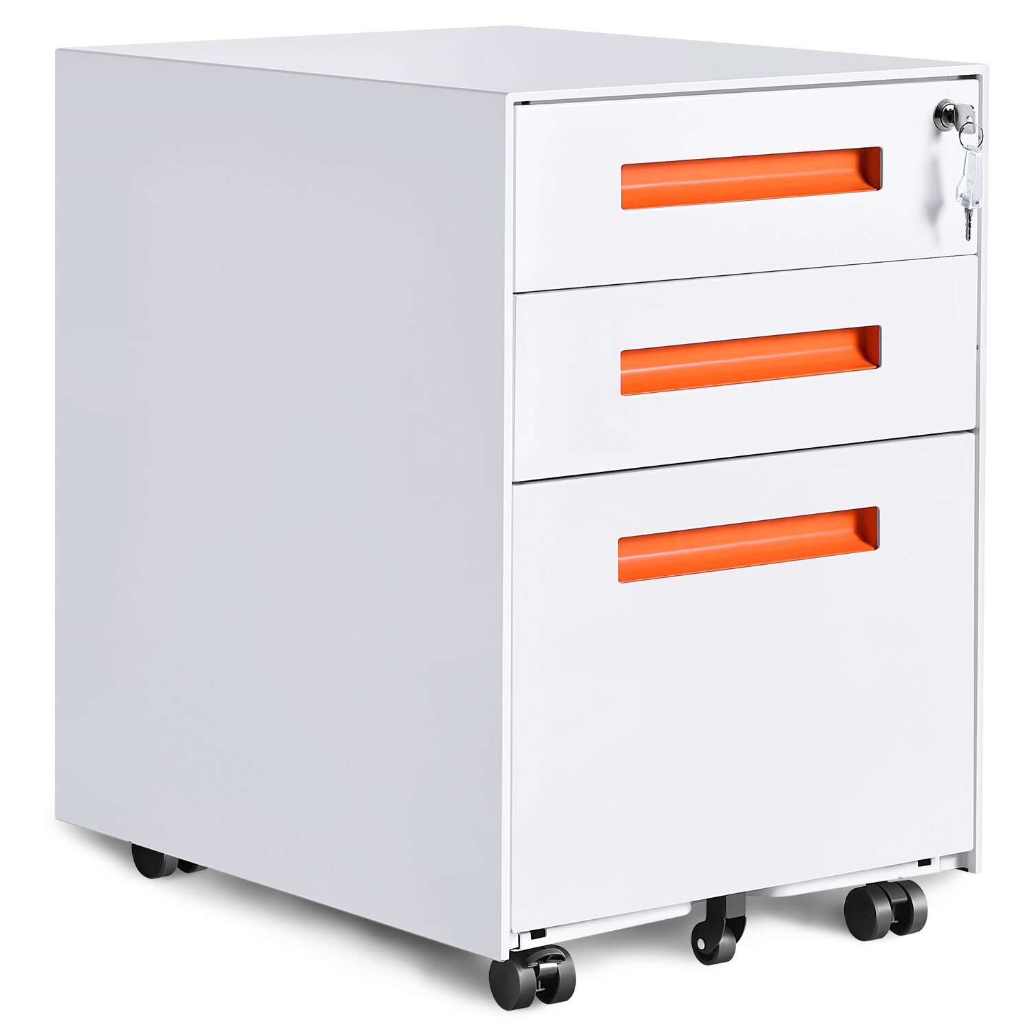 Inbox Zero 3 Drawer Filing Storage Cabinet Wayfair