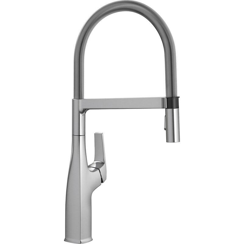 Blanco Rivana Semi Pro Pull Down Single Handle Kitchen Faucet