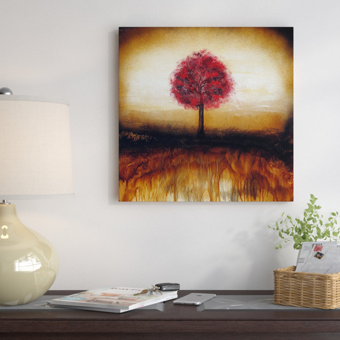 East Urban Home Home Sweet Home Painting Print On Wrapped Canvas