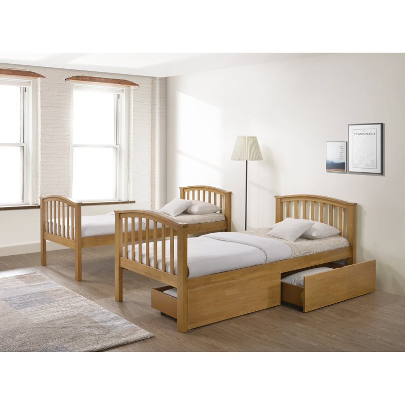 Brayden Studio Ruelas Bunk Bed Under Bed Storage Drawer Wayfair