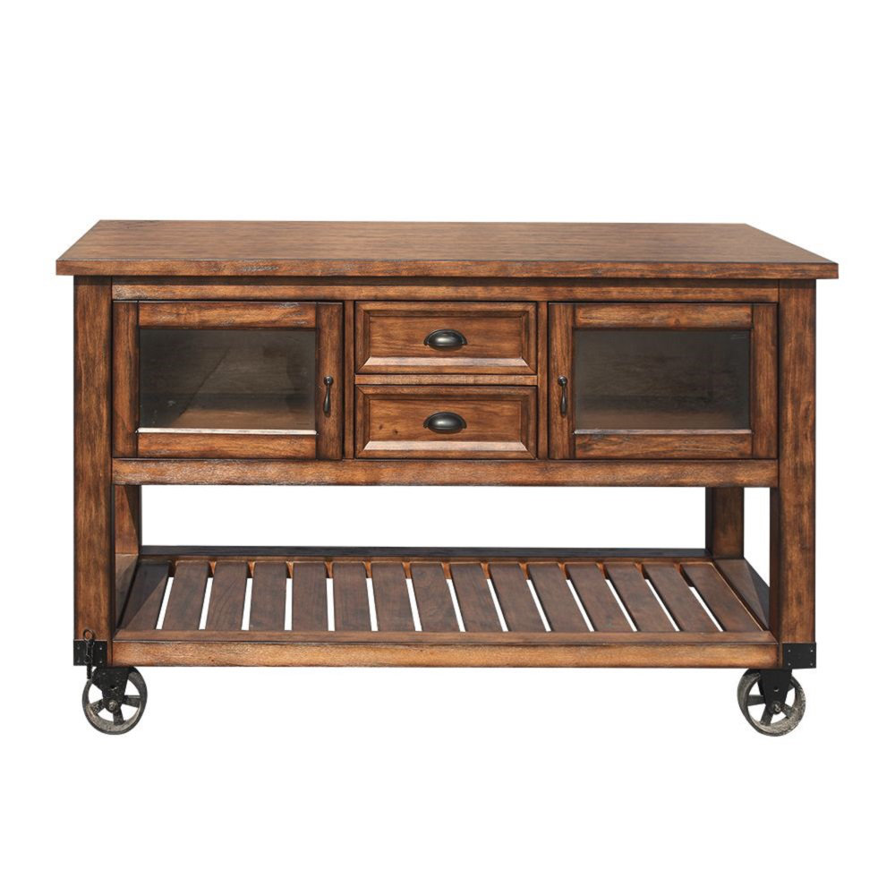 Williston Demeray 60'' Wide Rolling Kitchen Cart Wayfair