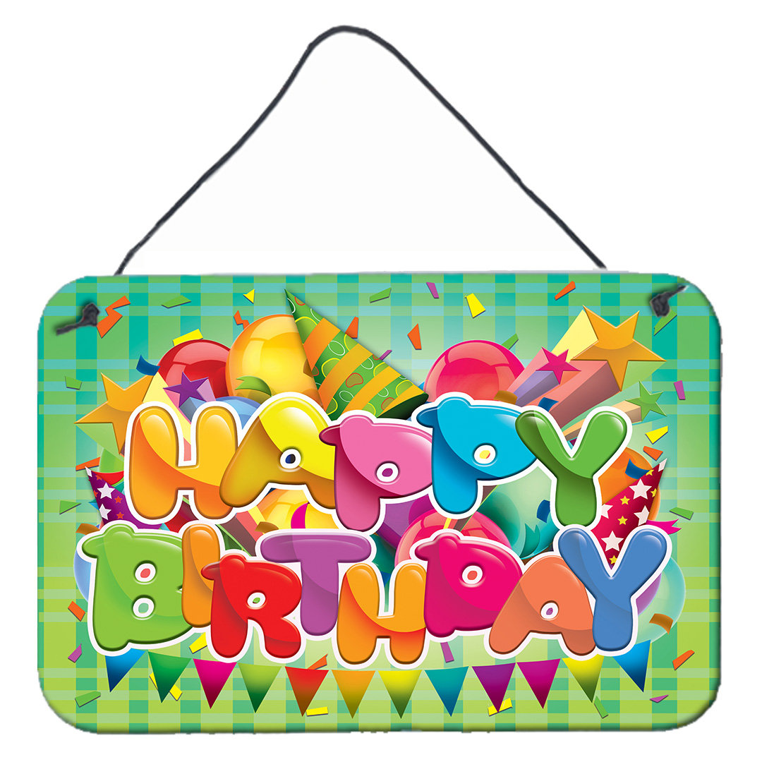 The Party Aisle™ Happy Birthday Hanging Prints Wall Décor Wayfair