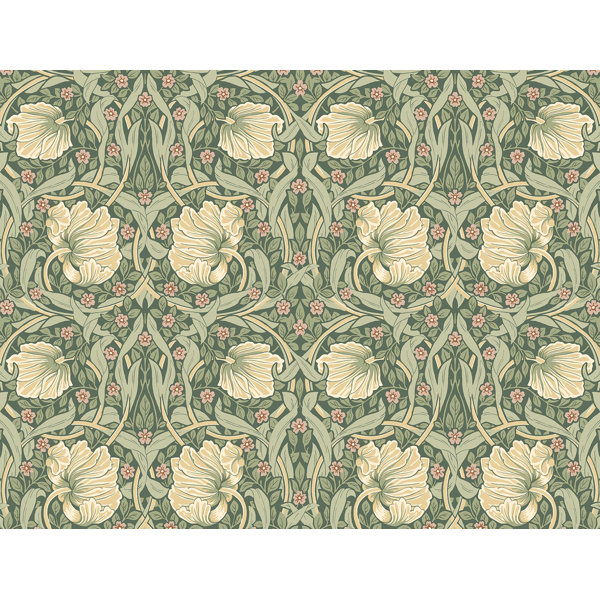 Navy Blue Floral Wallpaper | Wayfair Navy Blue Floral Wallpaper | Wayfair