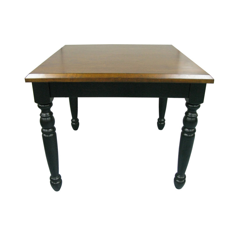 Charlton Home Tomaz Square Turned Leg Solid Wood Dining Table Reviews Wayfair Find nesting tables at wayfair. tomaz square turned leg solid wood dining table