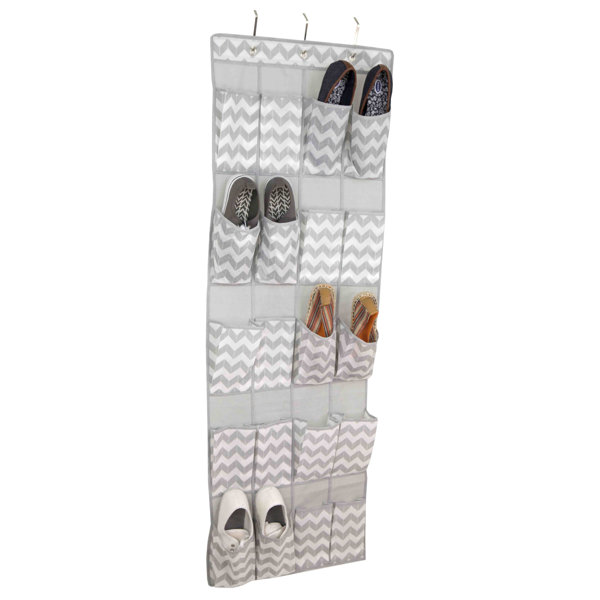 Home Basics 20 Pocket 10 Pair Hanging Shoe Organizer Reviews Pocket 10 Pair Hanging Shoe Organizer