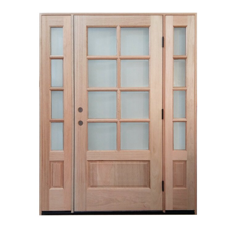 Royal Home Doors Exterior Unfinished Wood Alder Prehung Front Entry ...