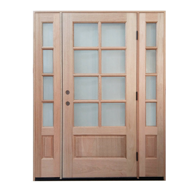 Royal Home Doors Exterior Unfinished Wood Alder Prehung Front Entry