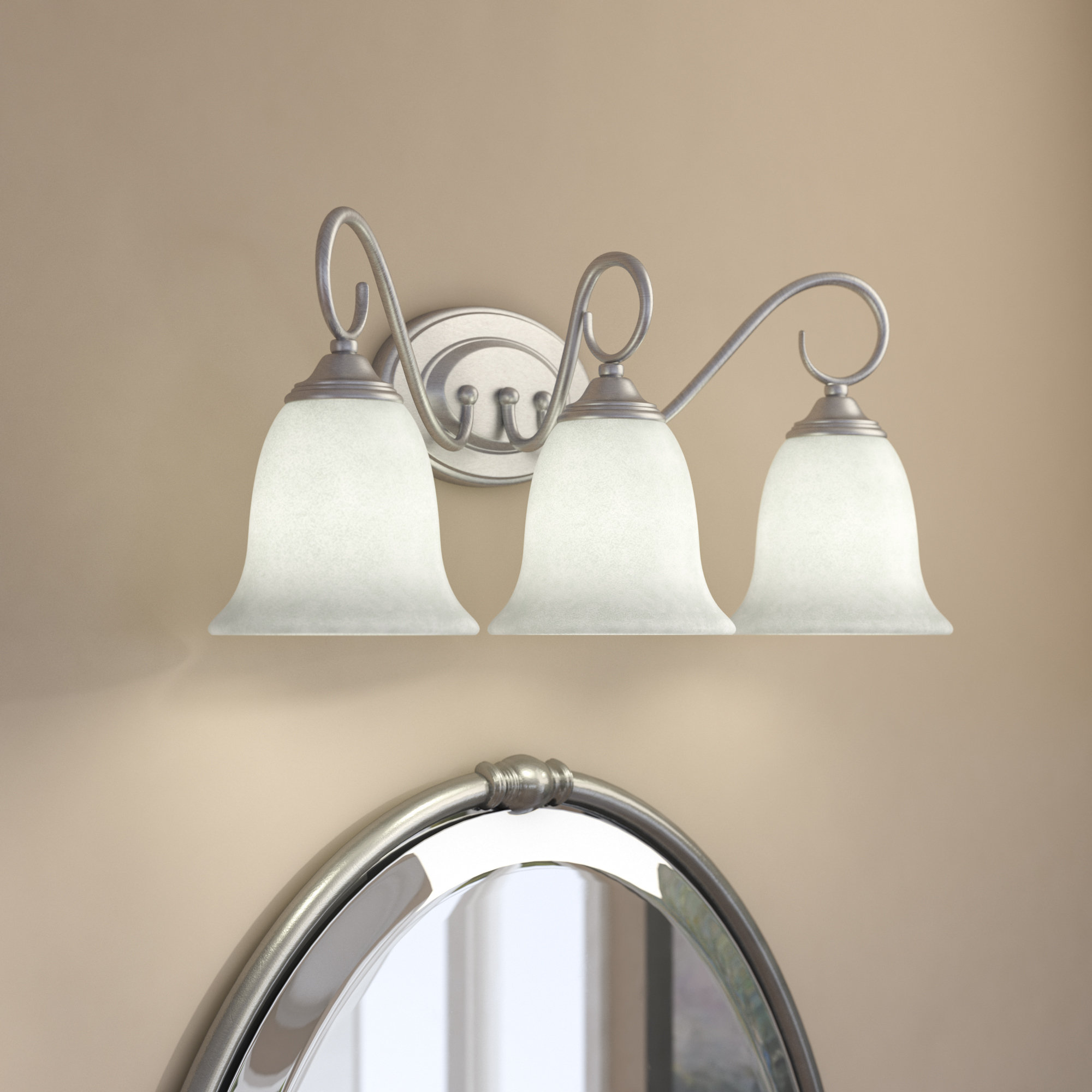 Charlton Home Tuthill 3 Light Vanity Reviews Wayfair Charlton Home Tuthill 3 Light Vanity
