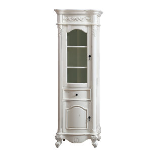 McCloy 24" W x 72" H Linen Tower by