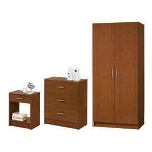 Mittal 3 Piece Armoire Set by Ebern Designs
