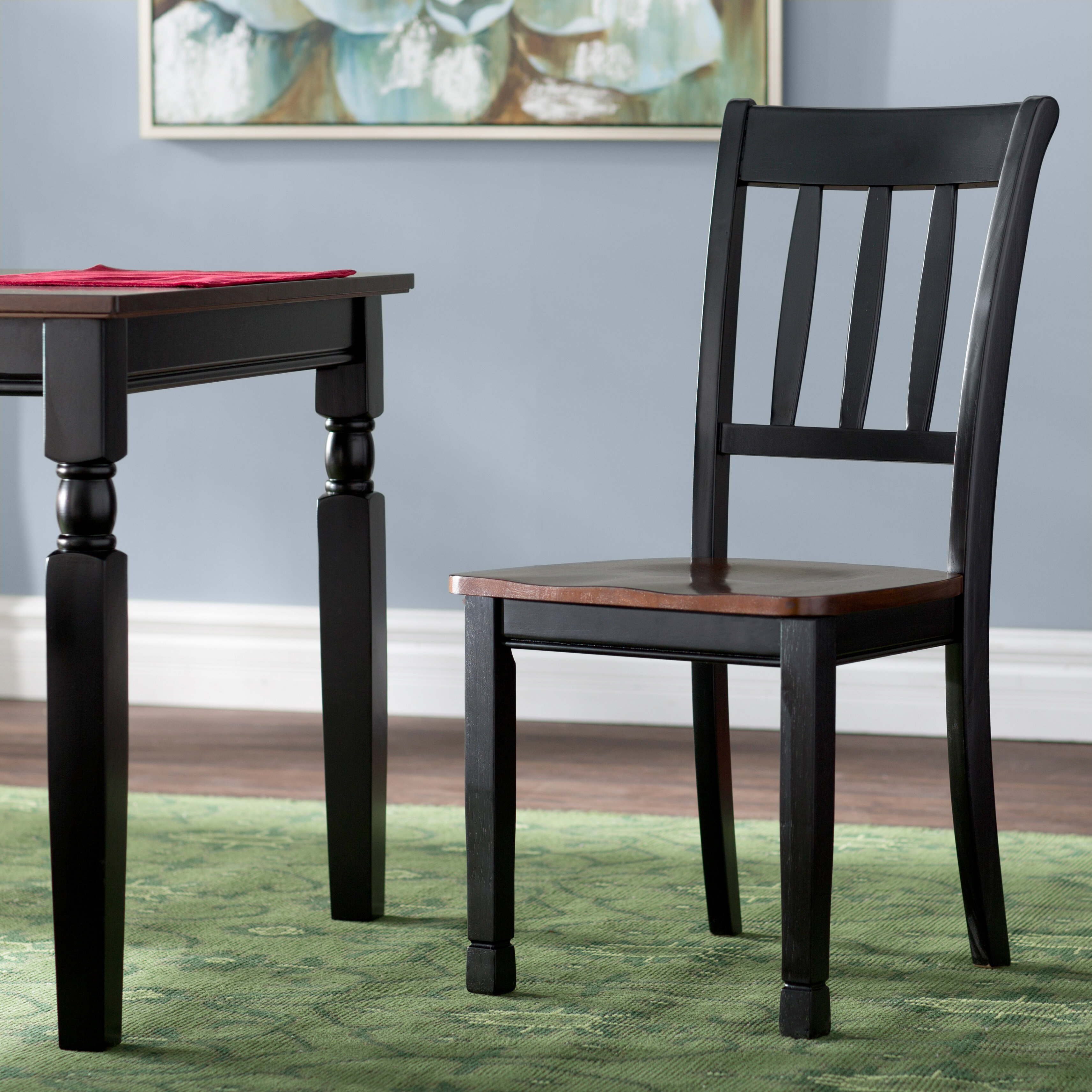 black brown dining chairs