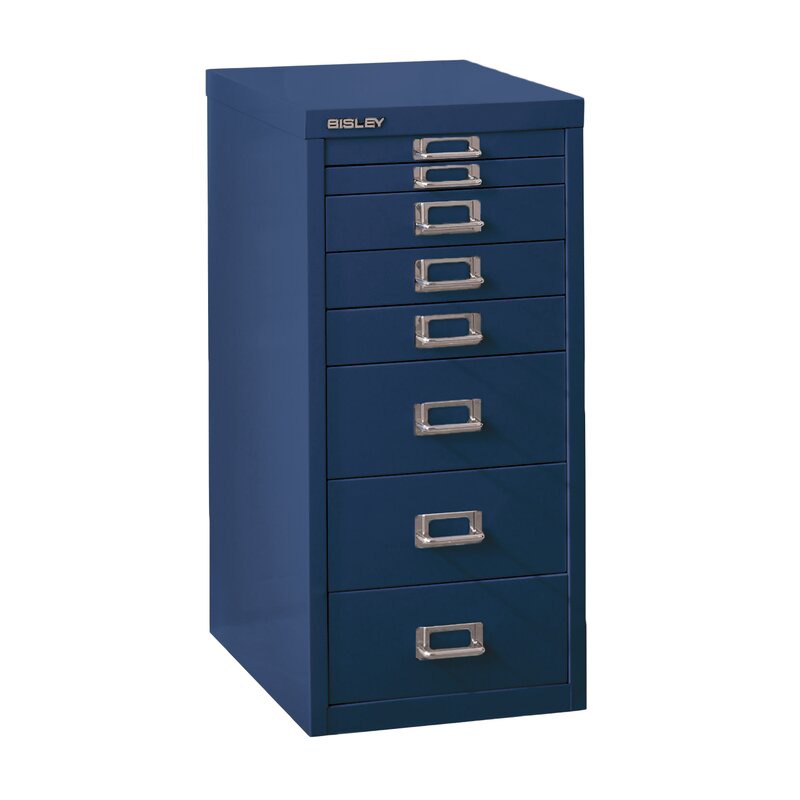 Bisley 8 Drawer Vertical Filing Cabinet Reviews Wayfair