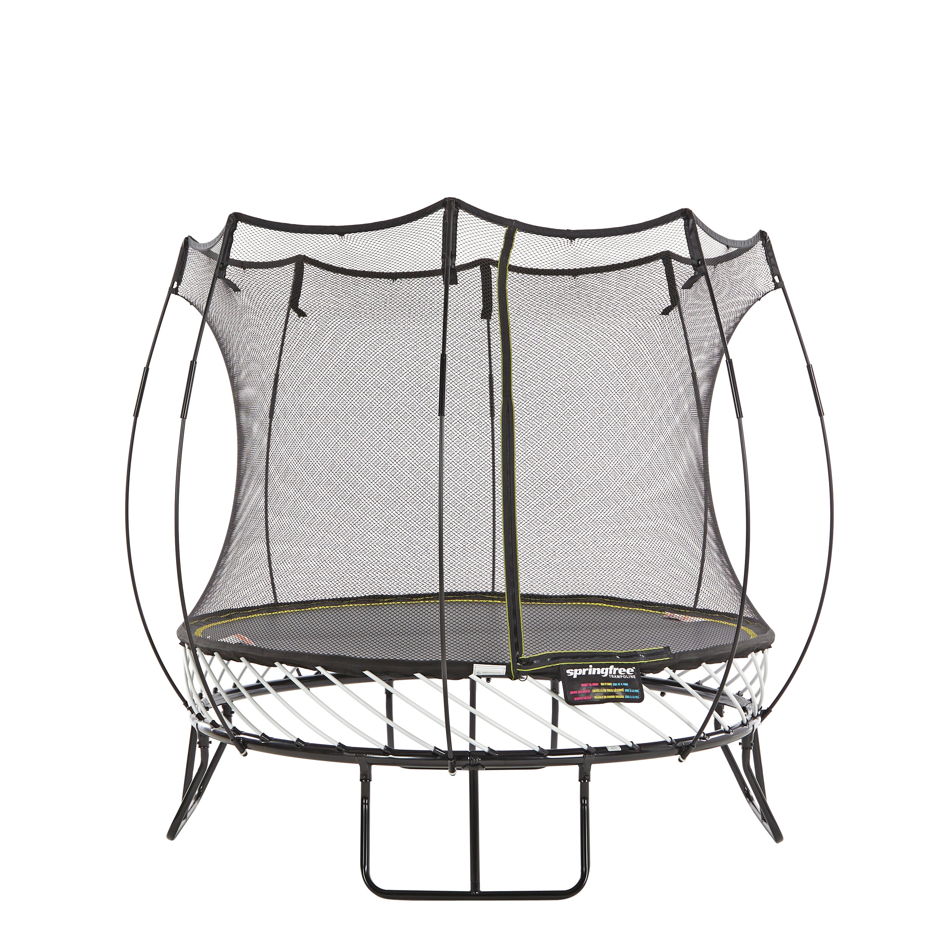 Springfreetrampoline Springfree 8 Round Trampoline With Safety