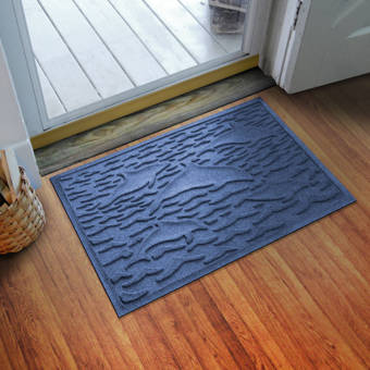 Adona Hello Goodbye 36 In X 24 In Non Slip Outdoor Door Mat