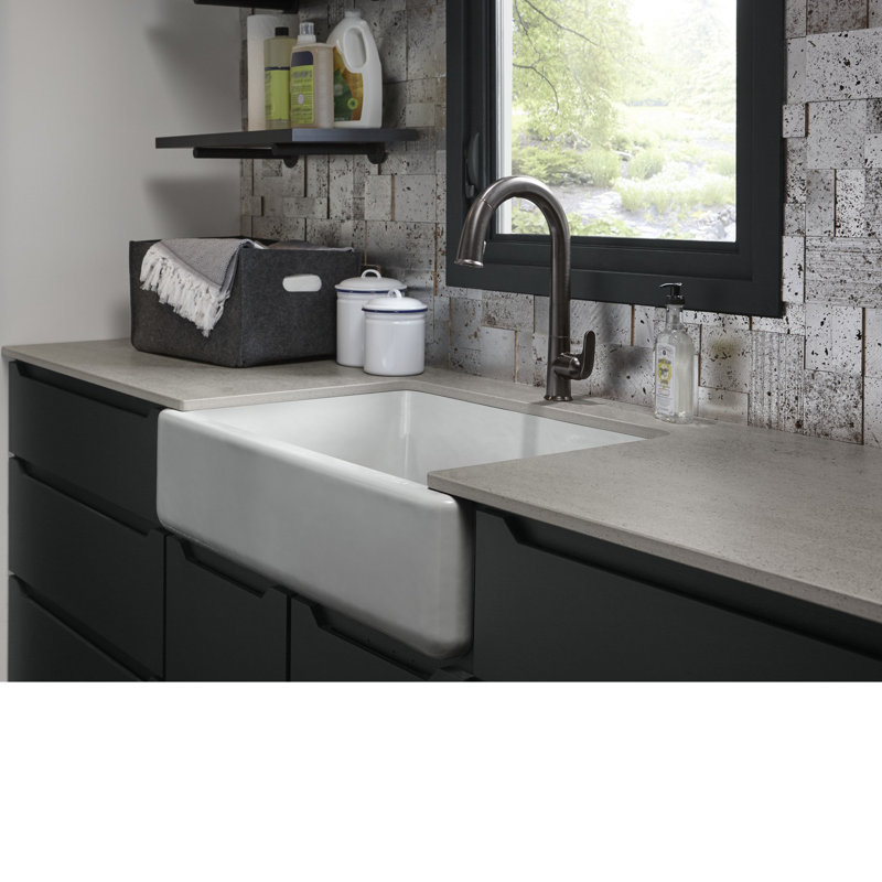 Kohler Whitehaven 33 X 22 Self Trimming Under Mount Single Bowl
