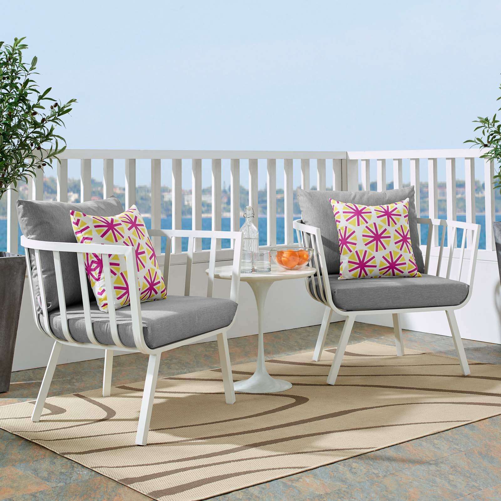 Montclaire Patio Chair With Cushions Allmodern