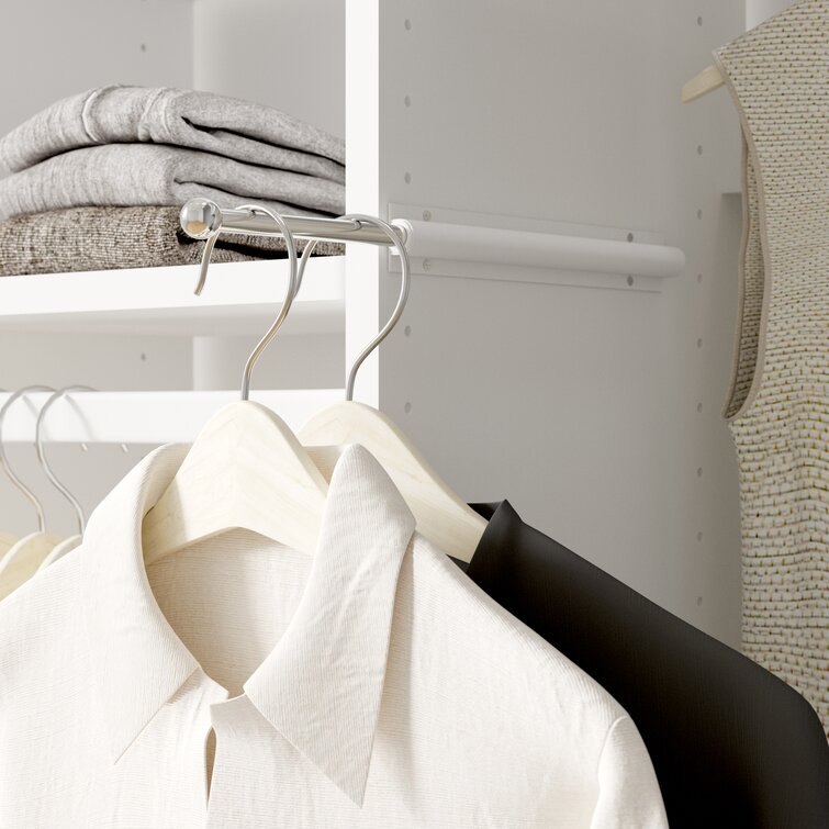 White Pull-Out Clothes Valet 