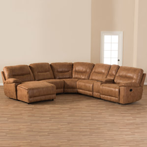Baxton Studio Reclining Sectional by Wholesale Interiors