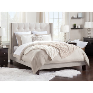 Go to store & view more images Longshore Tides Filipp King Upholstered Panel Bed