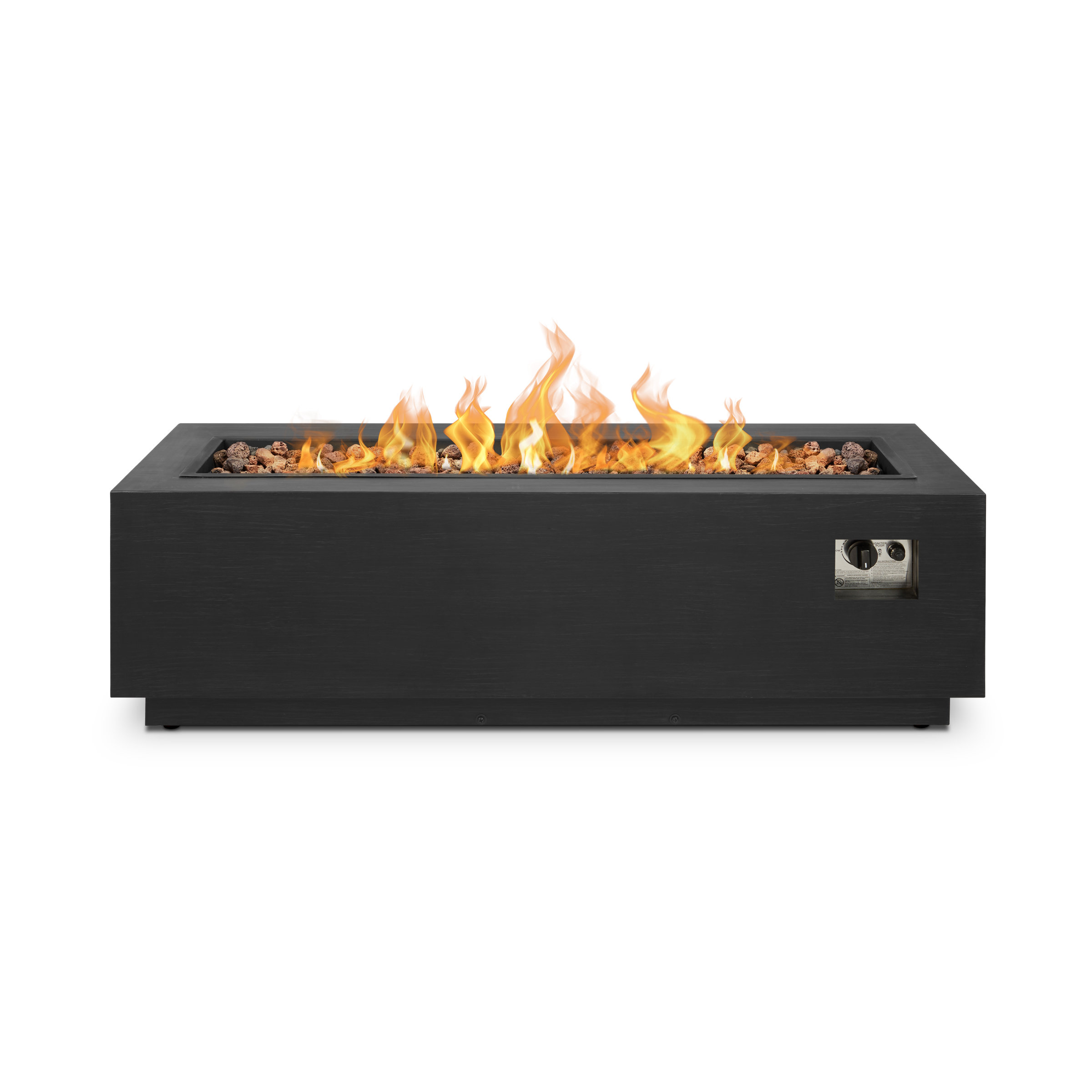 Lanesboro Steel Propane Natural Gas Fire Pit Reviews Allmodern