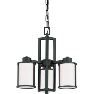 Go to store & view more images Floyd 3-Light Shaded Chandelier by Latitude Run