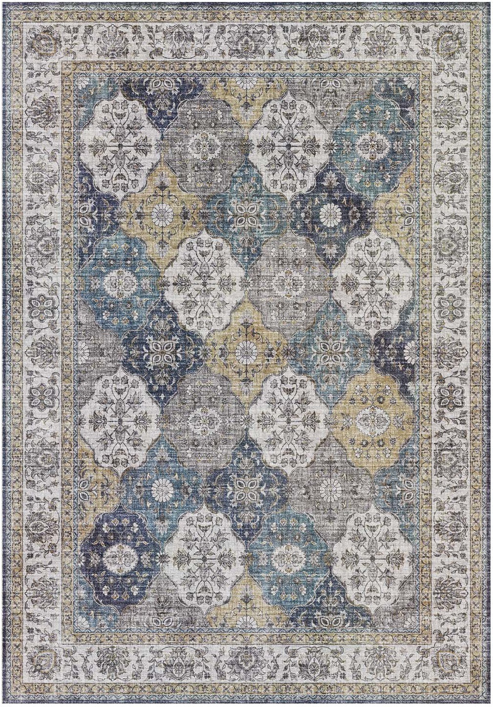 World Menagerie Cypress Gray Area Rug Wayfair
