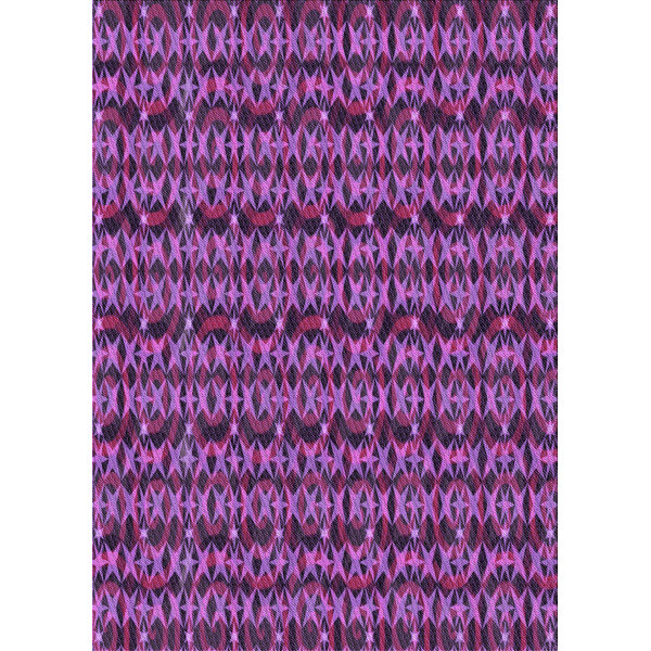 East Urban Home Wool Purple Light Pink Area Rug Wayfair