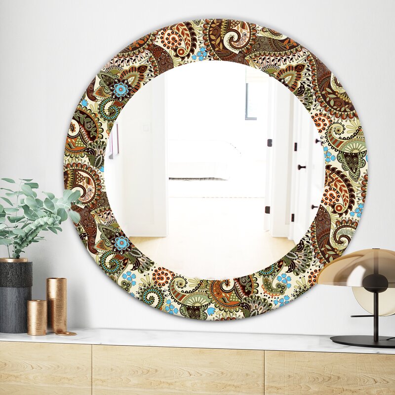 East Urban Home Bohemian Bathroom/Vanity Mirror | Wayfair