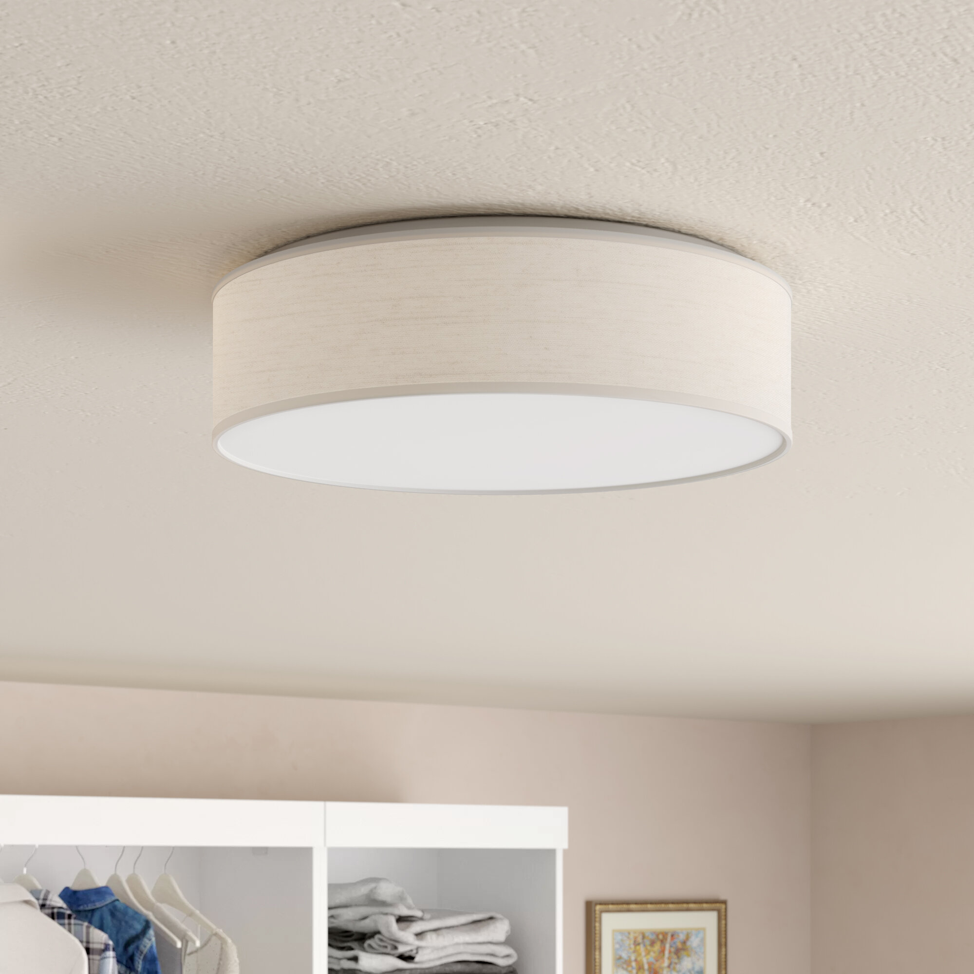 Lighting Replacement Ceiling Light Fixture Flush Mount Multi Type Lamp Cover 