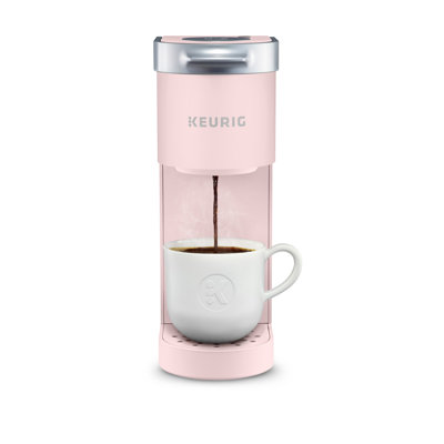 Keurig KMini Single Serve KCup Pod Coffee Maker  6 to 12 oz Brew Sizes Keurig Color Dusty Rose