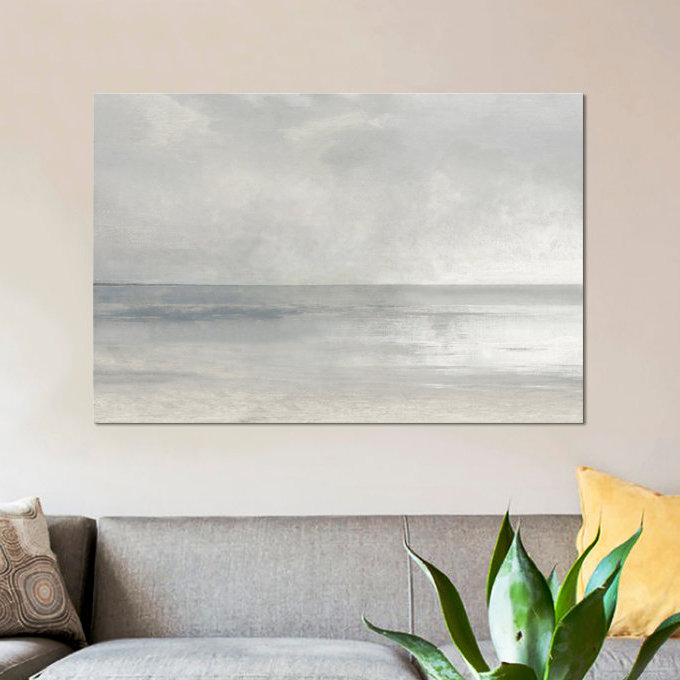 Beachcrest Home Pastel Seascape Ii By Christy Mckee Wrapped