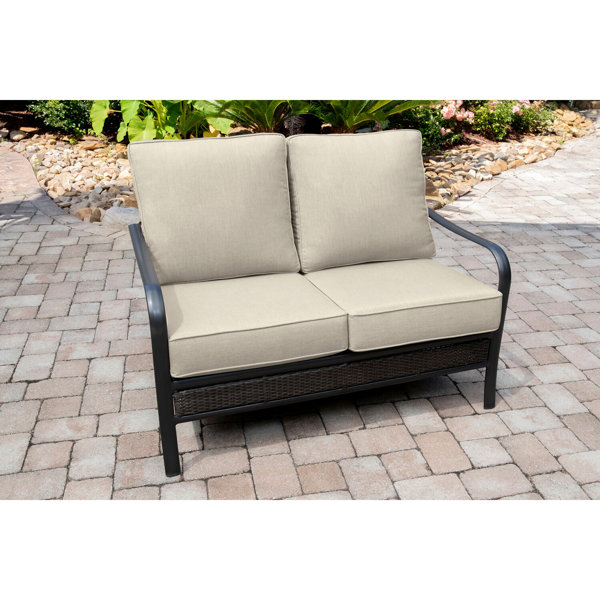 Aluminum Sunbrella Loveseat Wayfair